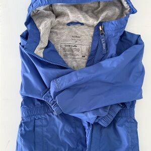 L.L. Bean Kids Raincoat in Vibrant Blue